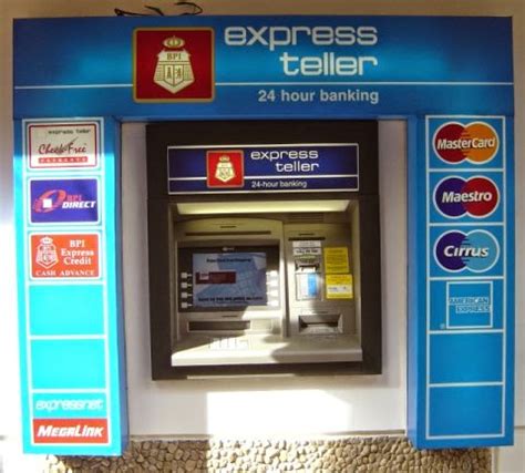 Bank of the Philippine Islands Express Teller ATM .